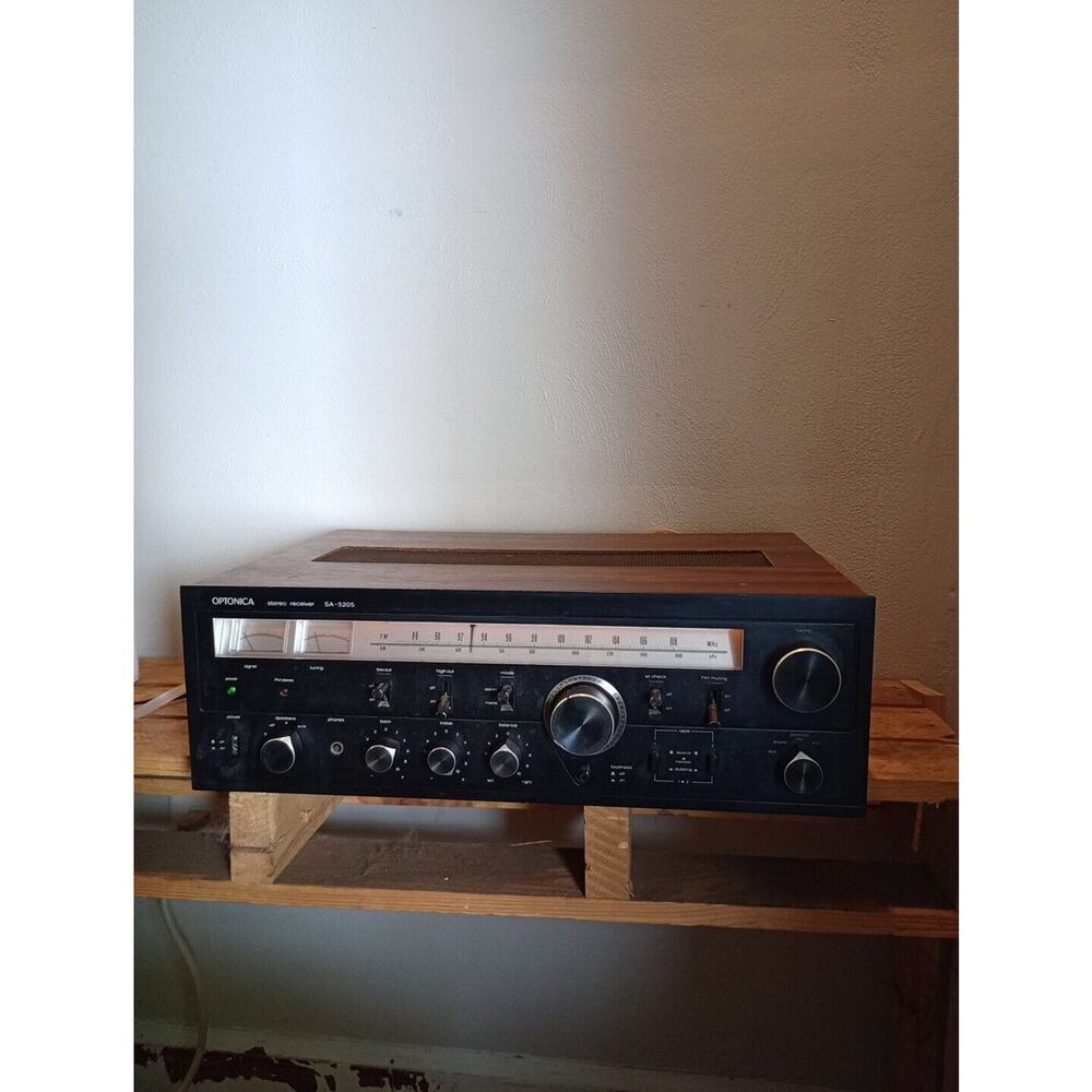 Vintage Stereo Receiver OPTONICA SA-5205 45 Watts